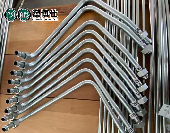 高压油管液压胶管该如何清洗管道内壁？油管外又该如何清洗？